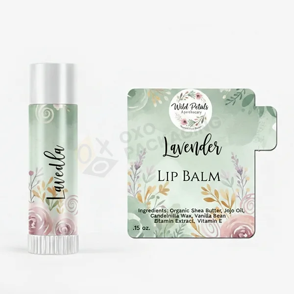 custom Lip balm labels Bulk