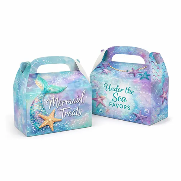 custom mermaid favor boxes