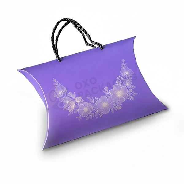 Custom pillow boxes with logo