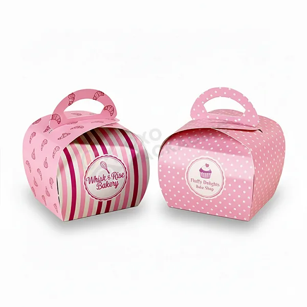 Custom Pink Bakery Boxes Wholesale