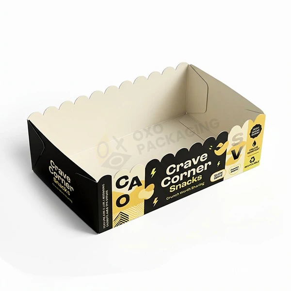 custom printed tray style box