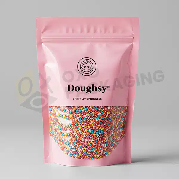printed custom sprinklez mylar bags