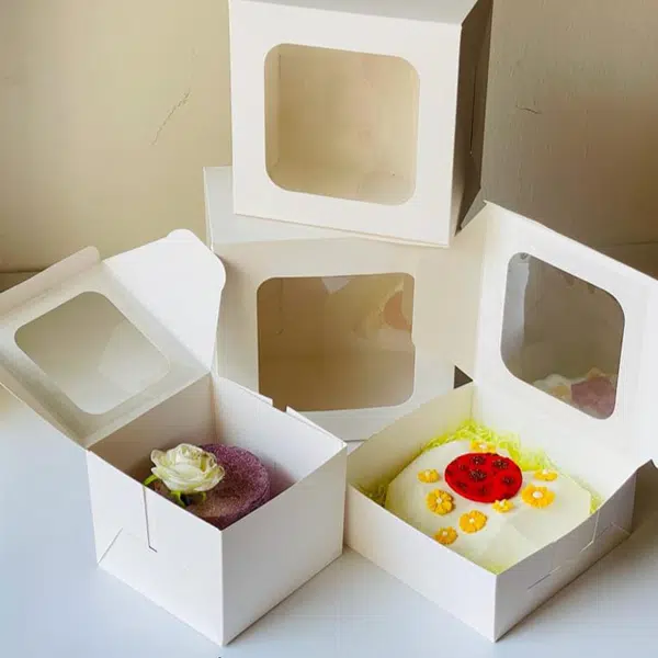 Custom Square Boxes for Cakes
