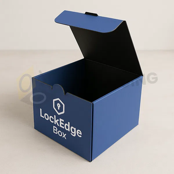 custom tab locking packaging