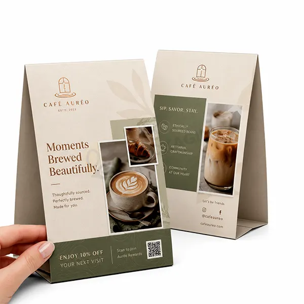 custom tent cards