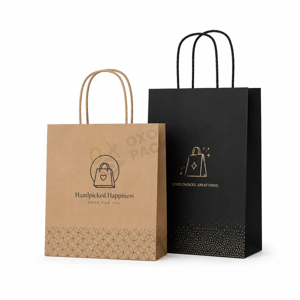 Custom Twisted Handle Paper Bags