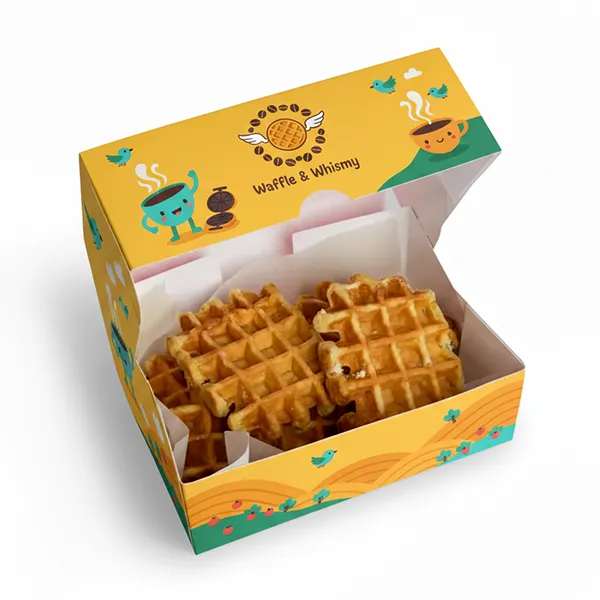 Custom Waffle Boxes Wholesale