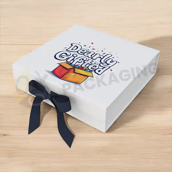 custom white magnetic boxes