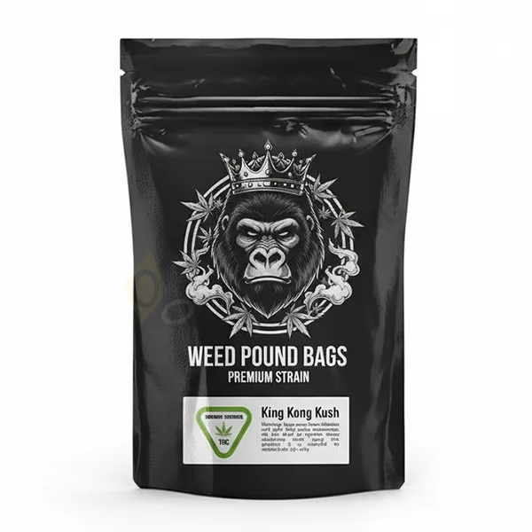 customize weed pound bags