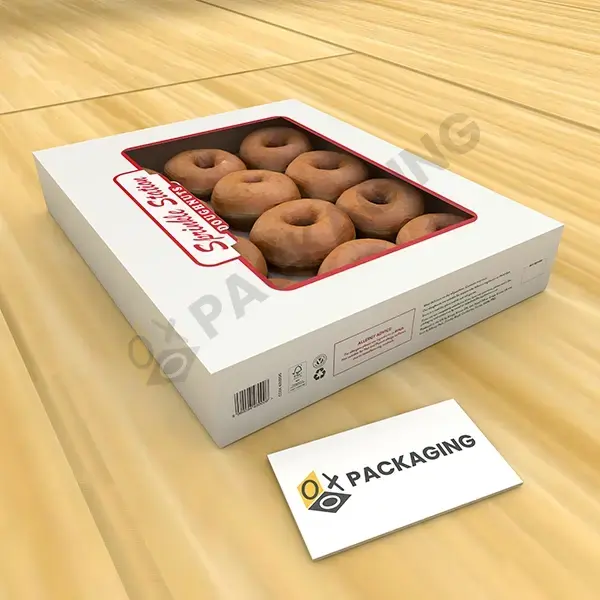 Donut packaging boxes
