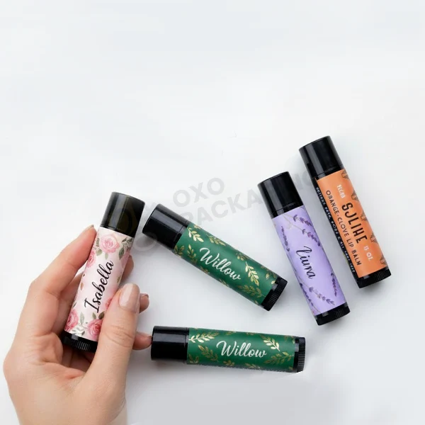 empty lip balm tubes