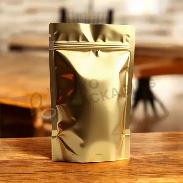 gold mylar bags