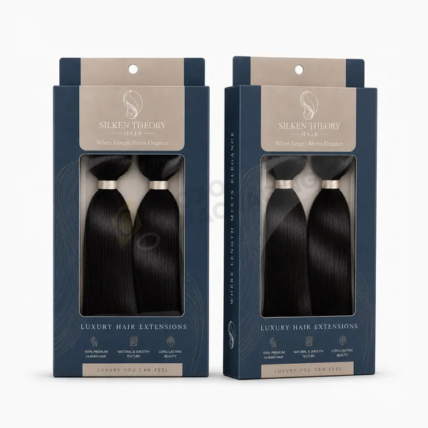 Hair Extension Boxes Packaging