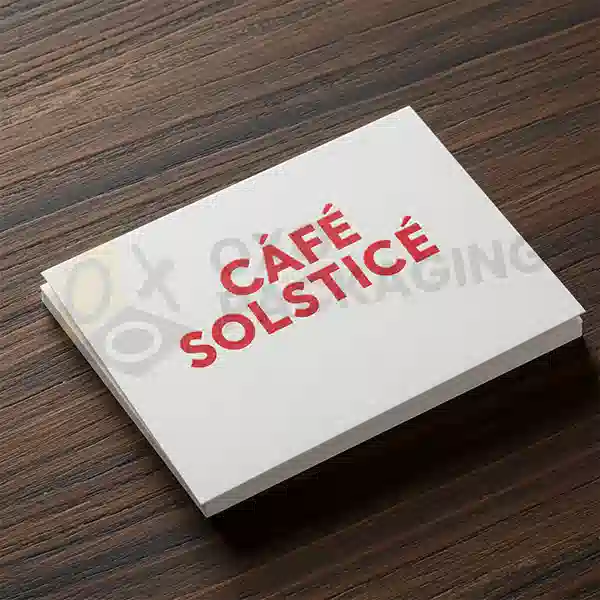Letterpress Business Cards