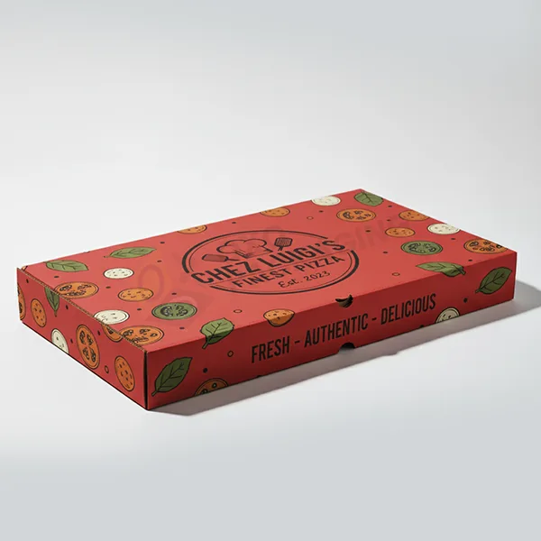 Logo Printed Pizza Box Packaging