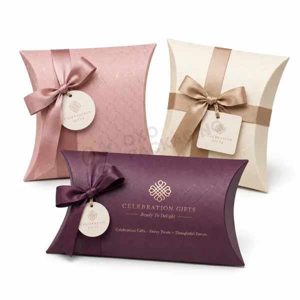luxury gift pillow boxes