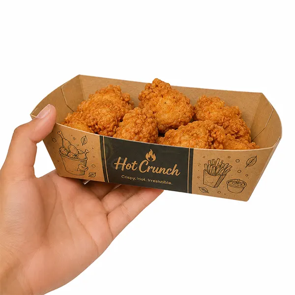 paper food trays packaging