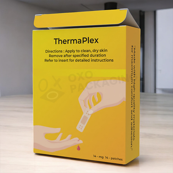 pharmaceutical patch box