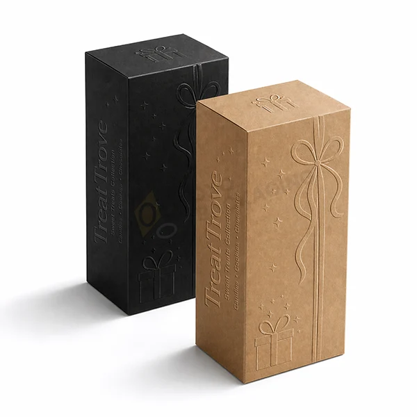 printed Custom Embossed Paper Boxes
