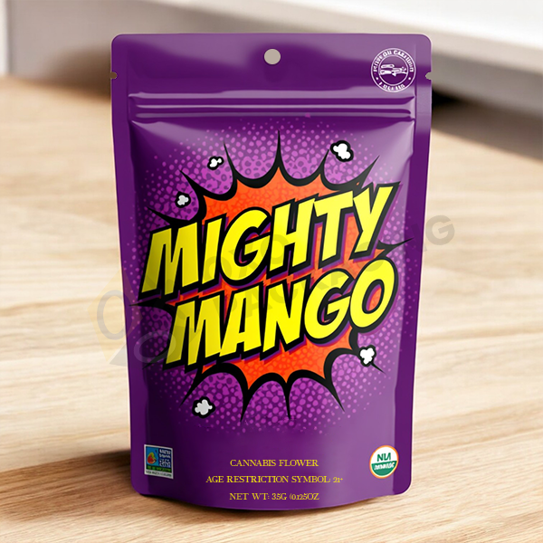 Purple Mylar Bags Wholesale