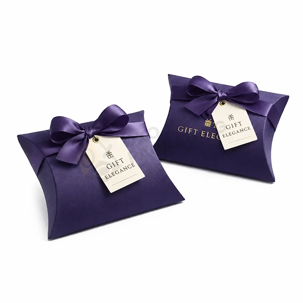 purple pillow box