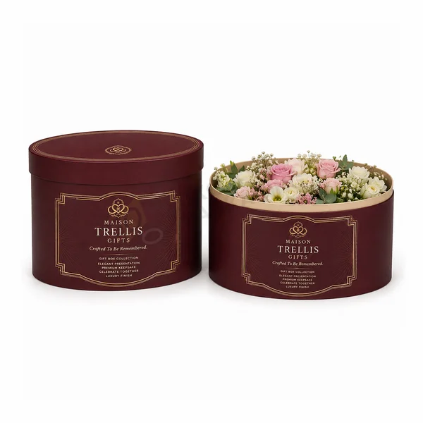 Round Gift Boxes Wholesale