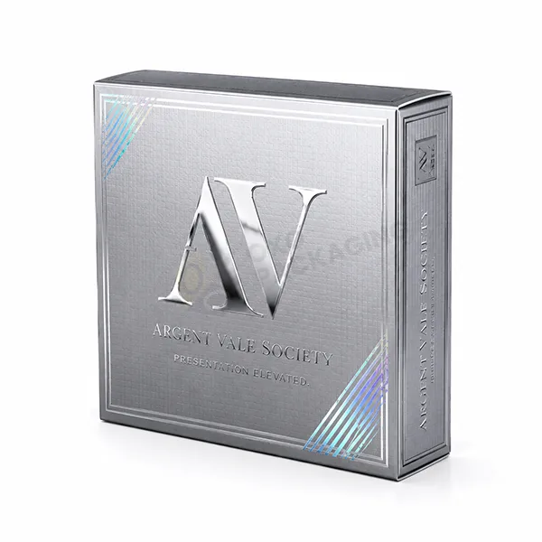 silver foil jewelry boxes