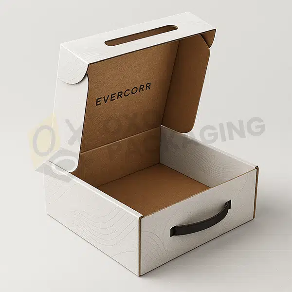 white corrugated shipping boxes wholesale
