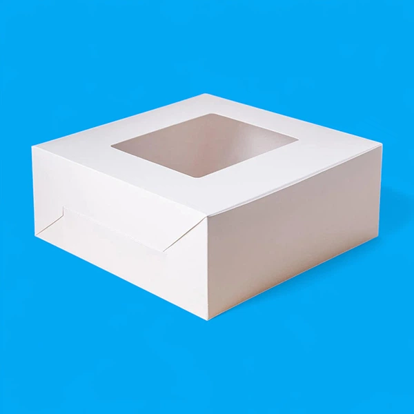 white kraft packaging boxes