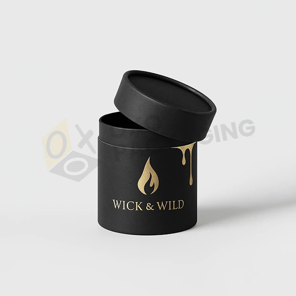 Black Paper Candle Tube USA