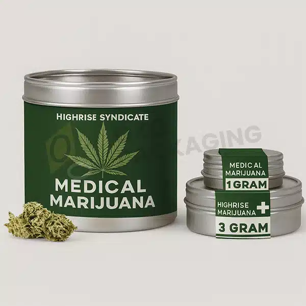 Cannabis Tin Containers USA