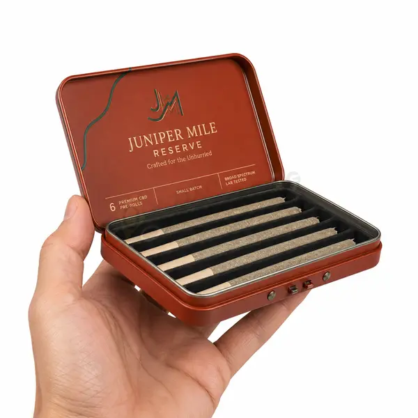 CBD Pre-Roll Tin boxes
