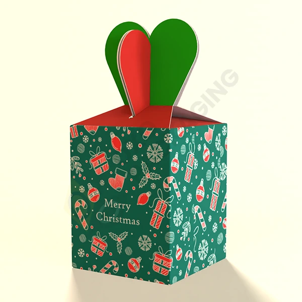Christmas Favor Boxes packaging image
