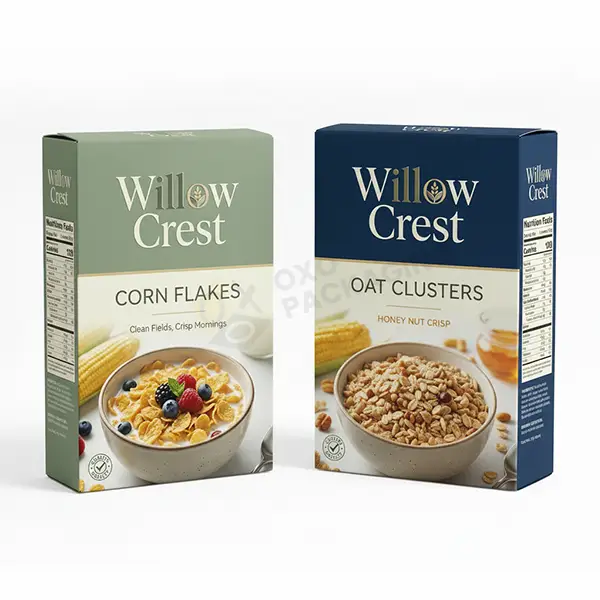 corn flakes boxes