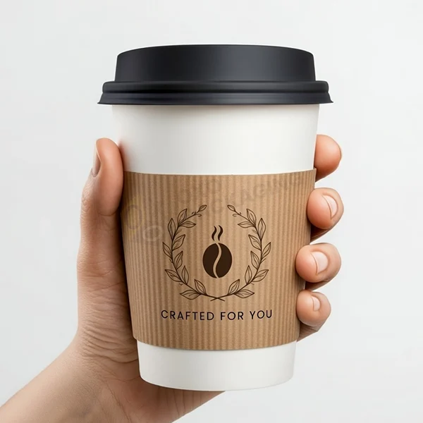 Custom Cardboard Coffee Cup Sleeve