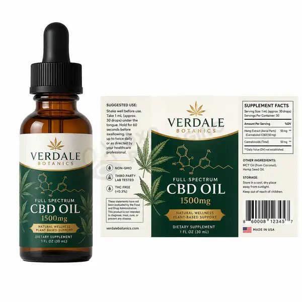 Custom cbd labels