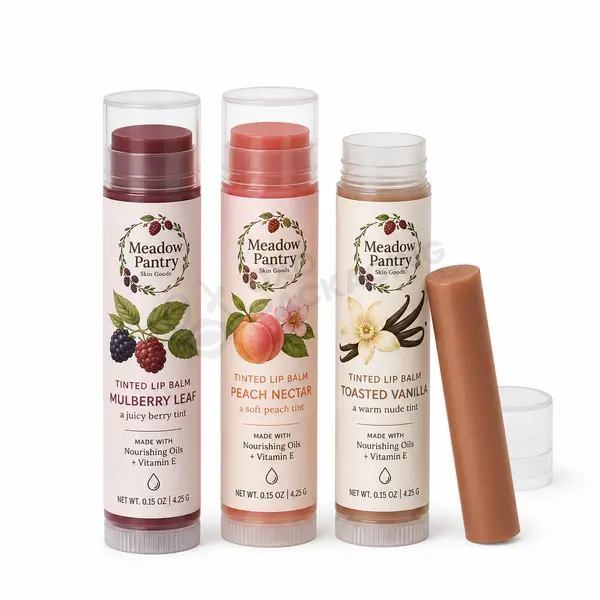 Custom lip Balm containers