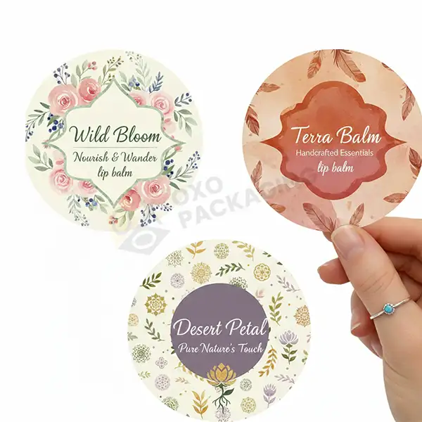 custom lip balm labels