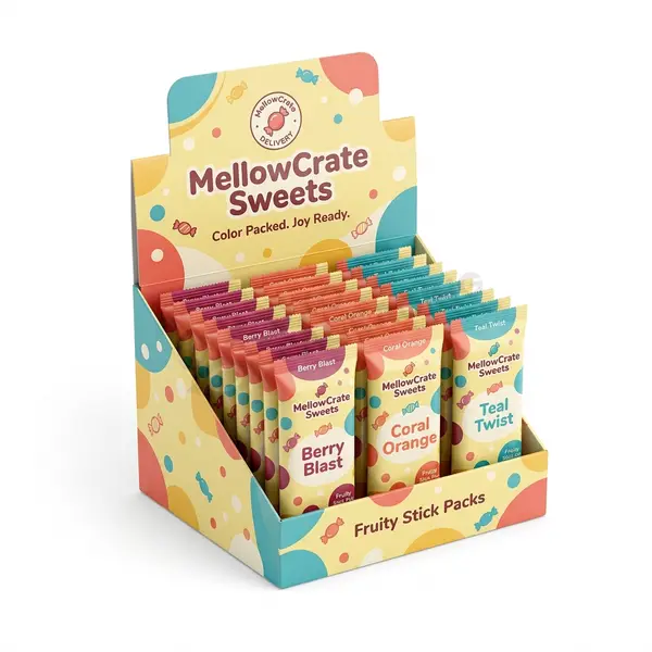 Custom Printed Candy Packaging Boxes