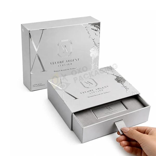Silver Foil Boxes