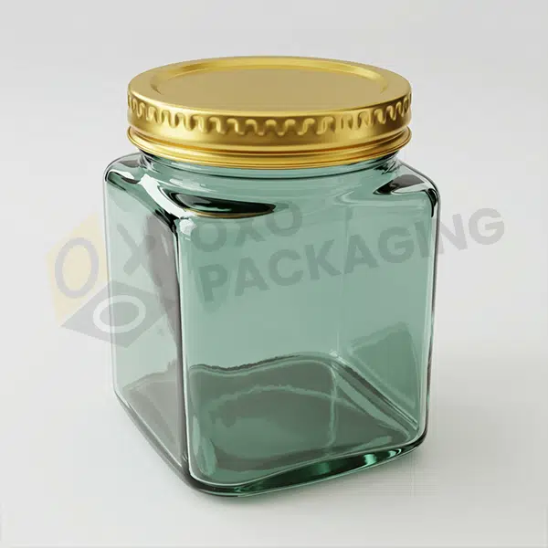 Square Glass Jars USA